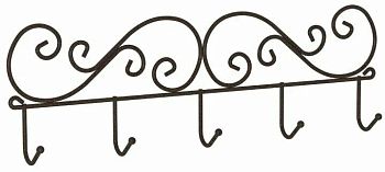 Вешалка мет 5 крючков 100шт