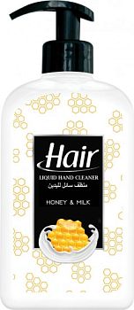 Мыло жидкое Hair Мед и молоко 500мл 1/12 (2765) Мыло жидкое Hair Мед и молоко 500мл 1/12 (2765)