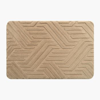 Коврики  для ванной AQUADOMER МАРИНА  50*80 бежевый АМ007 36318