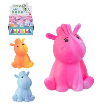 Игрушка-антистресс "Ослик"4 цвета в  10*7см Плэй