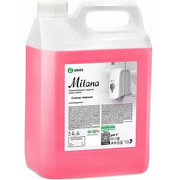 Мыло жидкое крем MILANA спелая черешня 5л 1/?