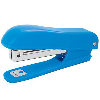 Степлер №10 до 12 листов OS пластиковый корпус синий 21780
