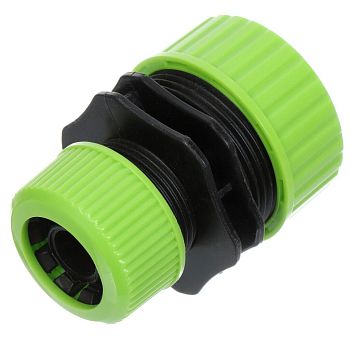 Полив. Соединитель для шланга 1/2-3/4 универсальный 3036