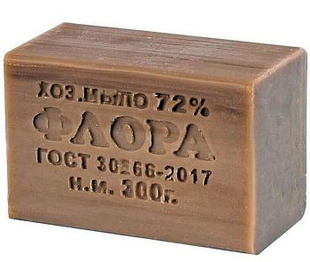 Мыло туалетное хозяйственное 72% 300гр/ 42шт