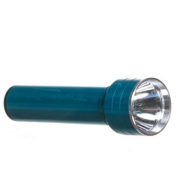 Фонарик Мет. 11см 1LED с линзой HEX-COB 1/90