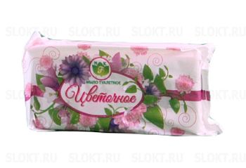 Мыло туалетное "НЕЙТРАЛЬНОЕ" 100гр 1/84шт Флора