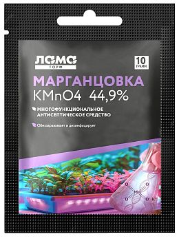 Марганцовка (перманганат калия)10гр Лама Торф 1/?