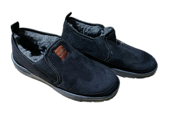 Ботинки мужские. Фтора 639 замша,резиновые,чёрные 6пар р.40-45 Ботинки мужские. Фтора 639 замша,резиновые,чёрные 6пар р.40-45