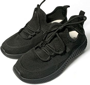 Кроссовки Ж. Ж-17 резинка черные Шагах р.36-41 6пар* Кроссовки Ж. Ж-17 резинка черные Шагах р.36-41 6пар*