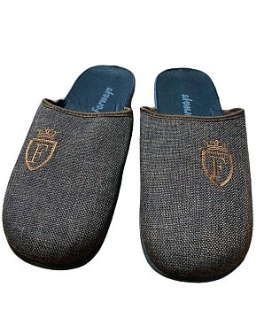 Тапочки М. дом. Фтора 800(КАПРИ) закр.нос р.40-45 6п *