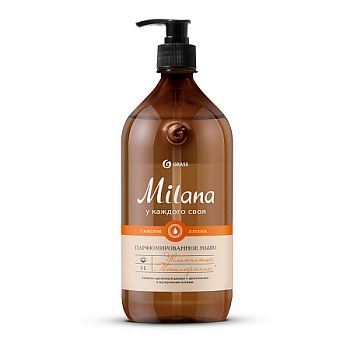 Мыло жидкое парфюм Milana Perfumed Амбра и пачули 1л 145138 1/?