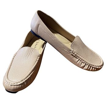 Макасины женские. Shuand Юang 29-15 кожа,бежевые 8пар Макасины женские. Shuand Юang 29-15 кожа,бежевые 8пар