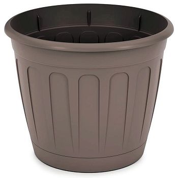 Горшок 3,6 литра Кашпо Дионис бежевый М8524 1/24