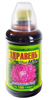 Здравень Аква 0,5 литра садовые цветы 1/12 Здравень Аква 0,5 литра садовые цветы 1/12