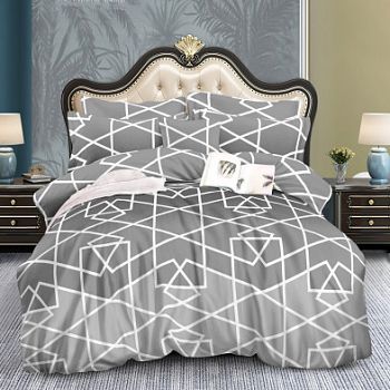 КПБ полисатин Аэлита евро Текстильная симфония Градиент 85г/м2