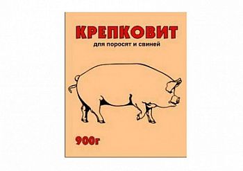 Крепковит для поросят, свиней 900гр*10шт