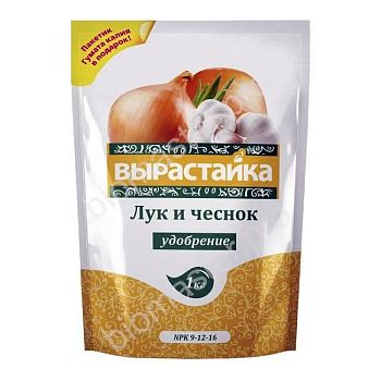 Удобрение Вырастайка Лук/чеснок 1кг 1/25шт