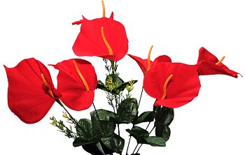 Калла бархат сборная 45см 20/200