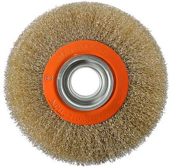 Корщетка-насадка д/УШМ тип"колесо",d=32мм,d=175мм,лат волн пров Sturm 5241302
