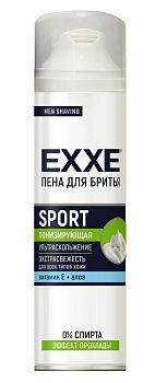Пена для бритья EXXE SPORT ENERGY (Cool Effect) 200мл 1/6 1486
