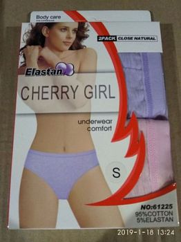 Трусы Ж. мол. 2шт. CHERRY GIRL 61225