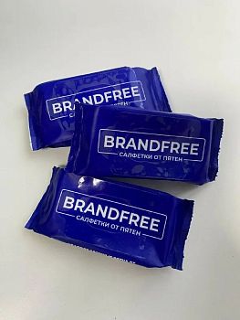 Салфетки влажные НАБОР BRANDFREE от пятен ШК 0150,7969 190150 1/18