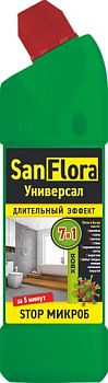 Средство чистящее жидкое Sanflora Хвоя универсальное гель 750мл/15шт