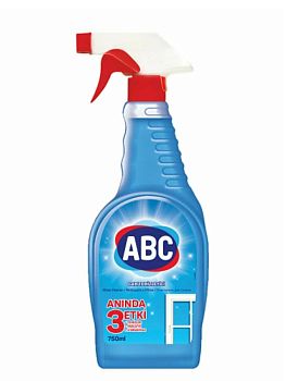 Очиститель стекол,зеркал ABC синий 750мл 1/20 (1683)