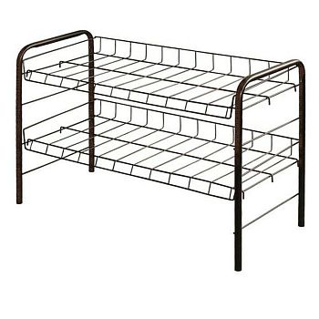 Этажерка для обуви (440*660*280) 2 полки медный