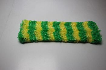 Мочалка для тела п/п Медведь вертикальная полоса