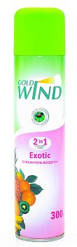 Освежитель "GOLD WIND" Экзотик 300мл/12шт