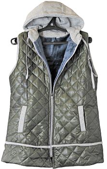 Безрукавка МЕХОВАЯ стёганная р50-60 6/144 Безрукавка МЕХОВАЯ стёганная р50-60 6/144