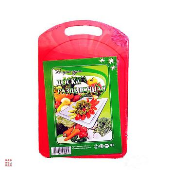 Доска разделочная пластмассовая 19*28 RE-230