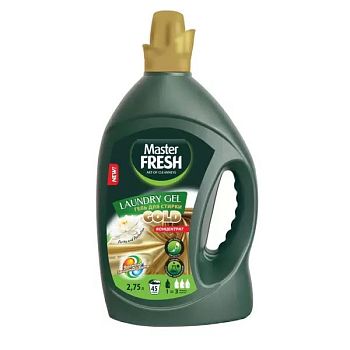Гель для стирки Master FRESH Gold  2.75л формула защиты ткани Universal 1/4 