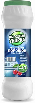 Чистящий порошок Выгодная уборка Вишня 400г (8621) 1/12