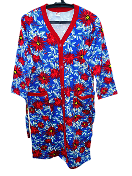 Халат Ж. байка Пуговицы р.48-66 (Узбекистан) Халат Ж. байка Пуговицы р.48-66 (Узбекистан)