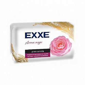 Мыло туалетное - парфюмированное EXXE "Нежная камелия" 140г, 1 шт 6/24
