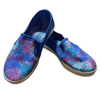 Кеды женские. ФЛОРА 220 канвас,хризантема р.36-41 6пар * Кеды женские. ФЛОРА 220 канвас,хризантема р.36-41 6пар *