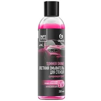 Очиститель стекол Summer shine Grass концентрат Bubble gum 250мл 1/8 110587
