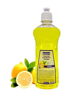 Средство для посуды GRENDY Лимон 500мл