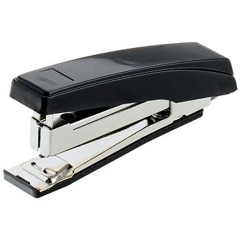 Степлер №10 до 10 листов OS пластиковый корпус черный 433