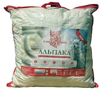 Подушка Альпака Русская сказка тик 50/70