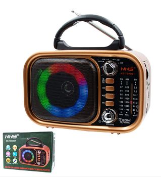 Радиоприёмник+колонка NS-7099BT (USB/AM/FM/SW) 1/5