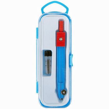 Готовальня 2 предмета ПИФАГОР циркуль 110мм 210237 1/6шт