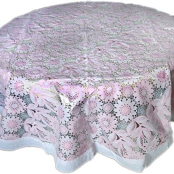 Скатерть Наиля Турция винил Д140 круглая 1/50 Скатерть Наиля Турция винил Д140 круглая 1/50