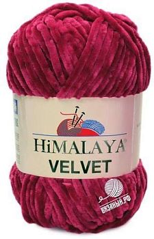 Пряжа VELVET 90010 вишневый (в уп.5шт) Пряжа VELVET 90010 вишневый (в уп.5шт)
