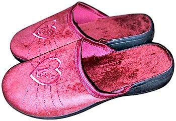 Тапочки Ж. дом.ФРИВЕЙ Ж-35 закр.нос многоцвет. р.36-40  6п *