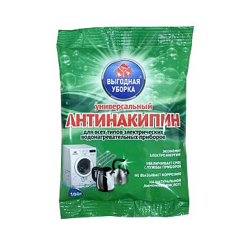 Антинакипин "Выгодная уборка" универсальный 100гр (5217)1/20