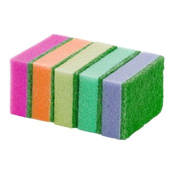 Губка для посуды "Золотая губка" МАКСИ 5шт 1/35