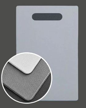 Доска разделочная прямоуг (светло-серый) ОНЕСТ 285*187*3 ДП-03